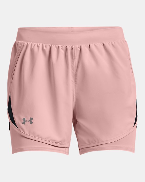 Damesshorts UA Fly By 2.0 2-in-1, Pink, pdpMainDesktop image number 6